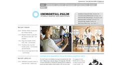 Desktop Screenshot of immortalpalm.com
